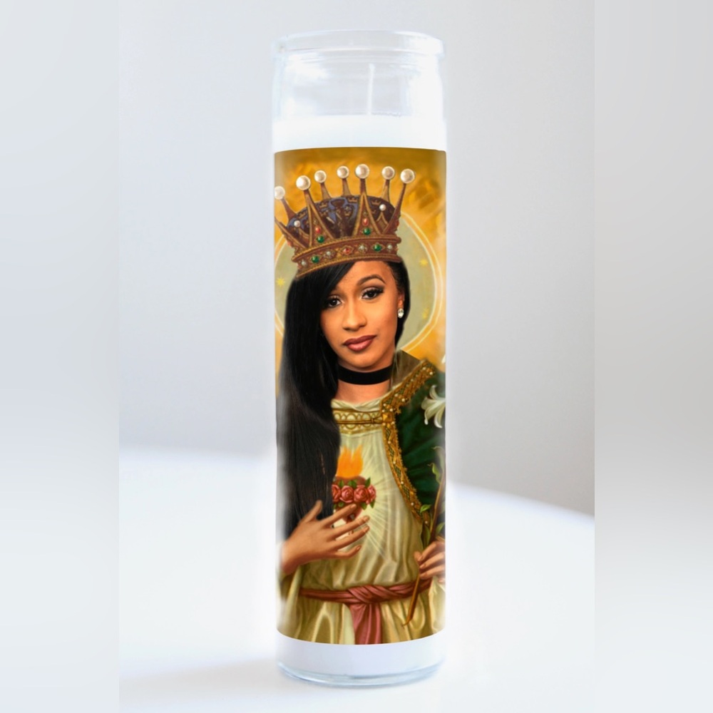 Cardi B Prayer Candle
